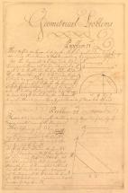 Page from George Washington’s School Copybook