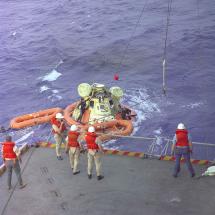 Splash Down Landing in the Pacific Ocean - Apollo 8